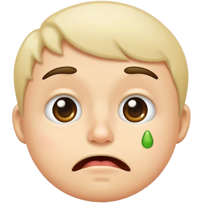 Cute booger  emoji
