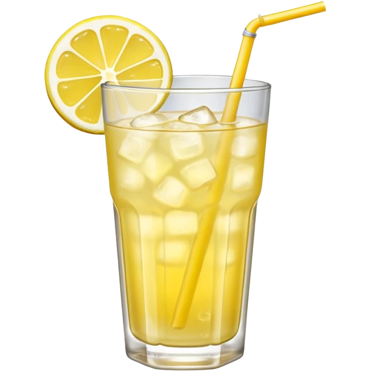 iced lemonade  emoji