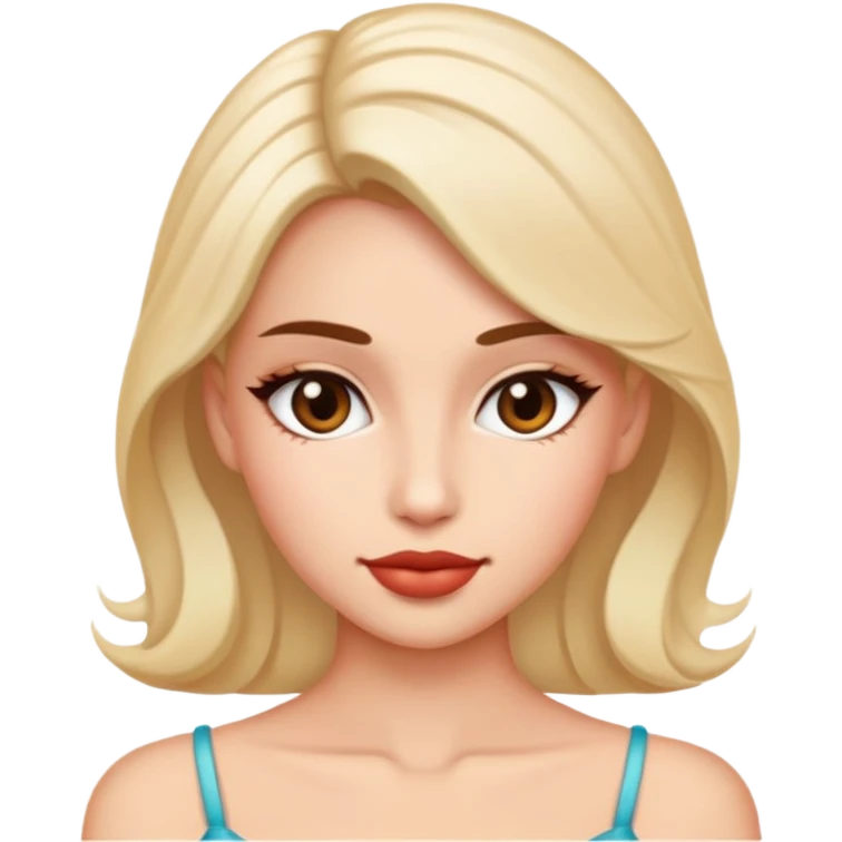 Emoji de persona coquette pretty emoji