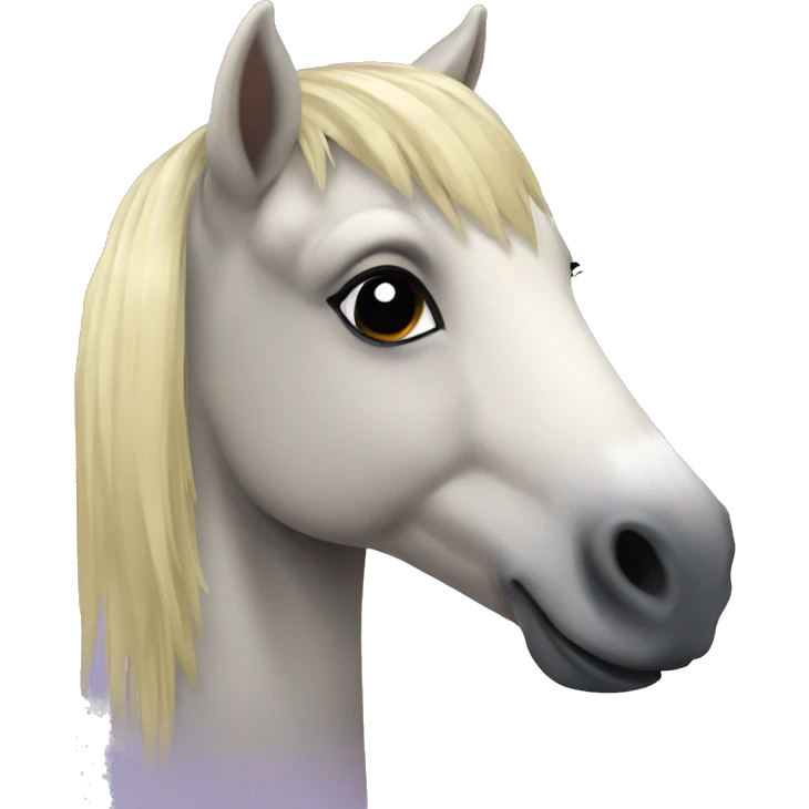 American miniature pony emoji