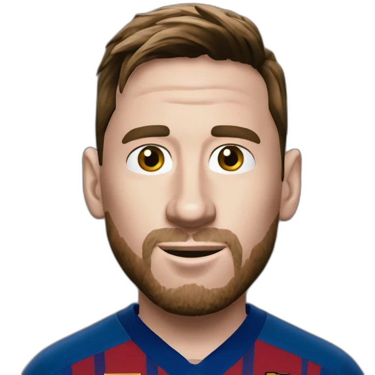 Messi vole ballon d’or emoji