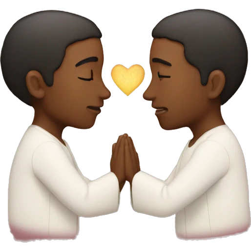 Spiritual love emoji
