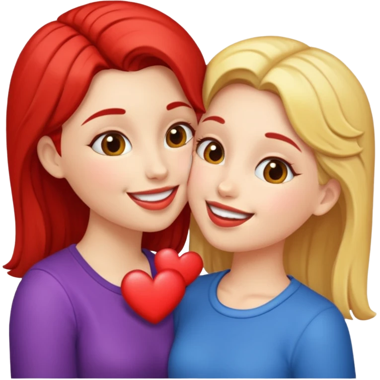 to girls kissing  emoji