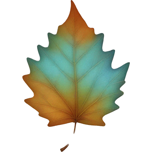 Fall leaf  emoji