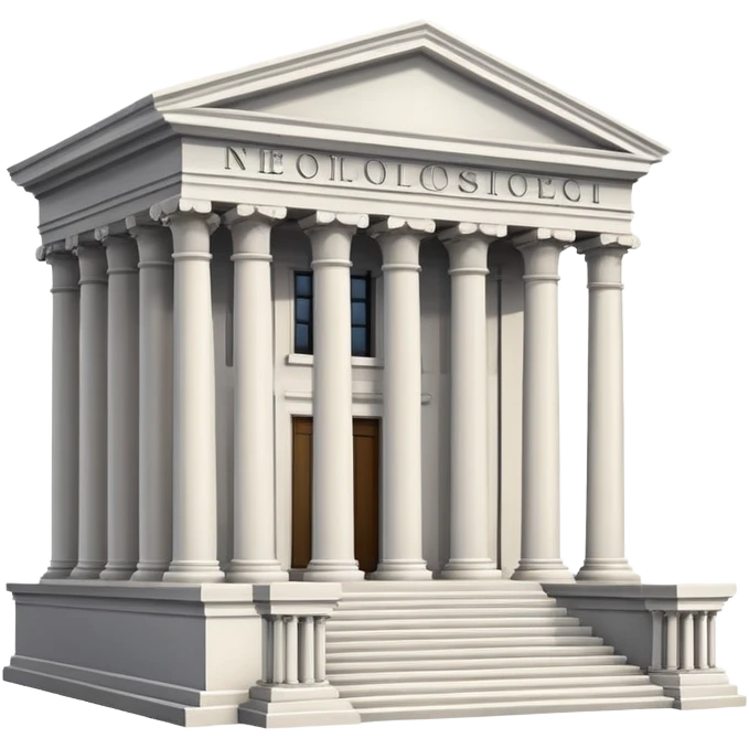 Courthouse with columns emoji