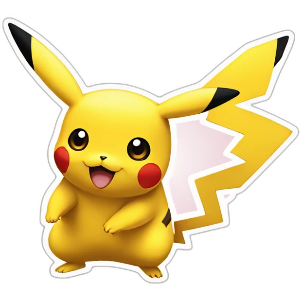 pikachu pokemon emoji