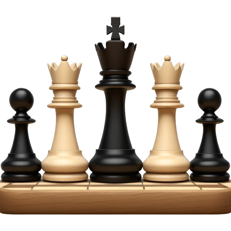 chess white and black emoji