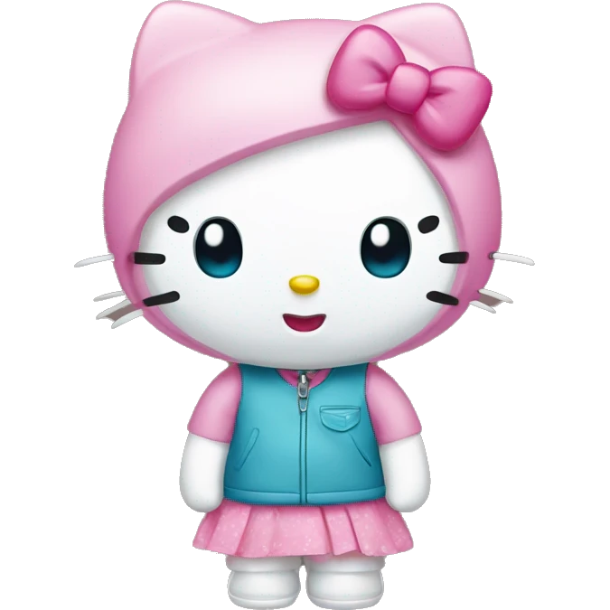 Hello kitty emoji