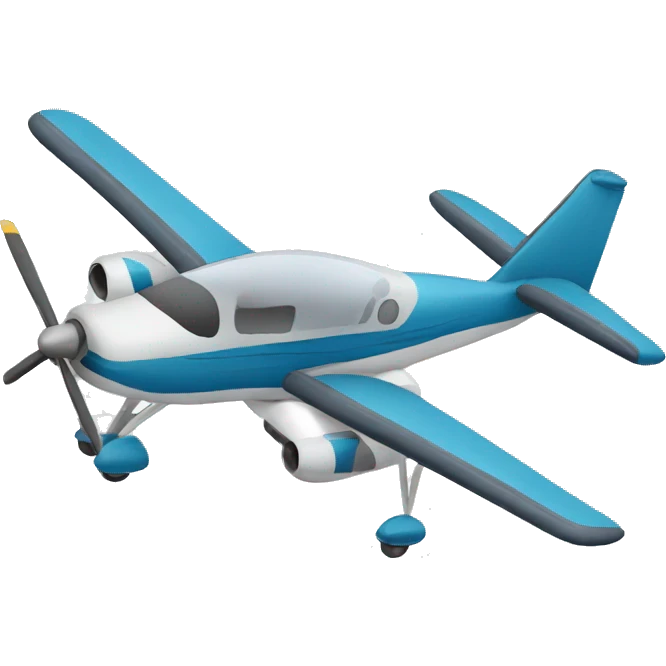 ariplane with towers emoji