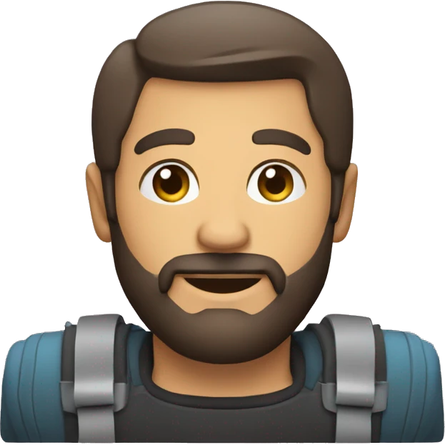 pickup style car ride system and bearded man emoji