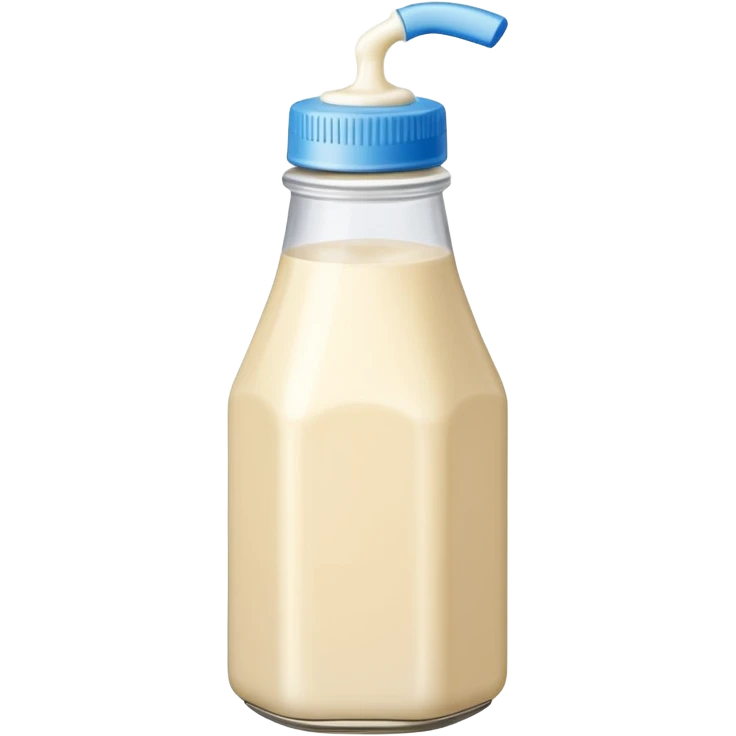 condensed milk squeeze bottle emoji