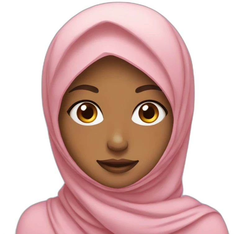 hijab girl emoji