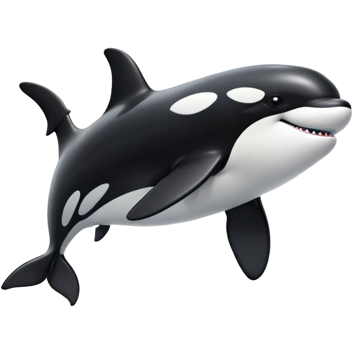 orca with dog legs emoji
