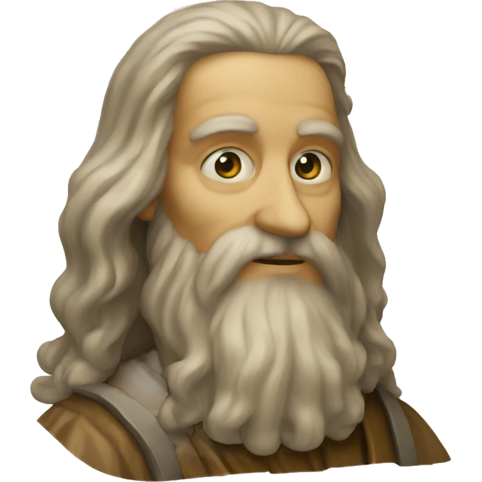 leonardo da vinci emoji