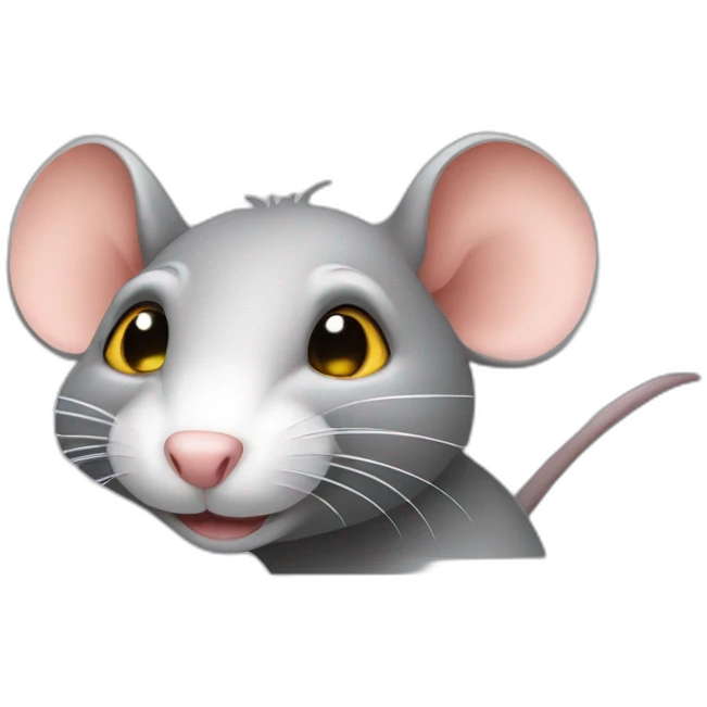 Rat avec de l'argent emoji