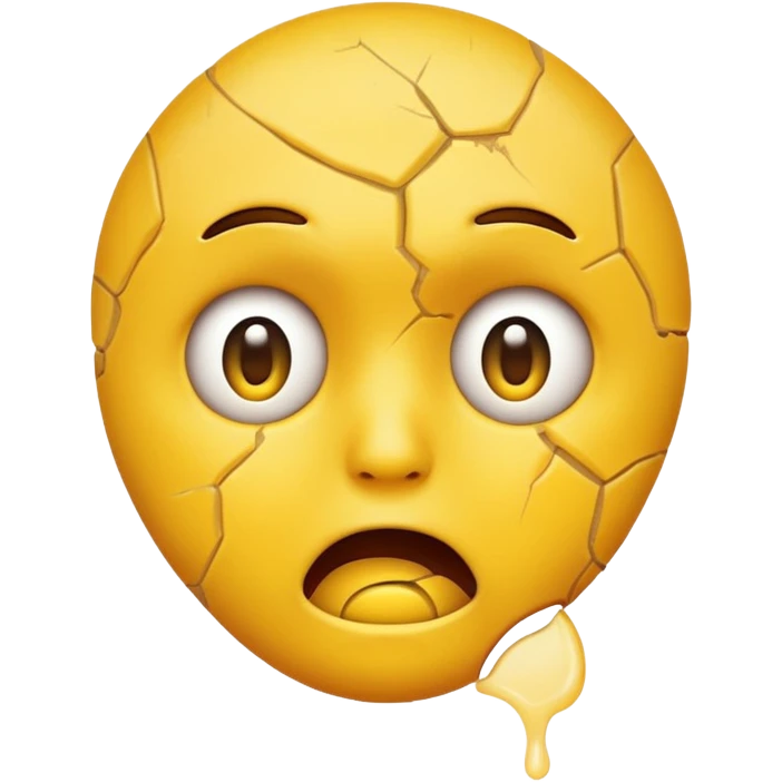 Yellow emoji face ripping it’s skin off emoji