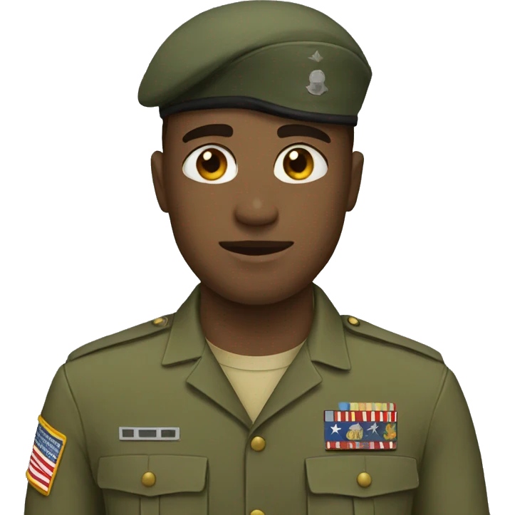 military emoji