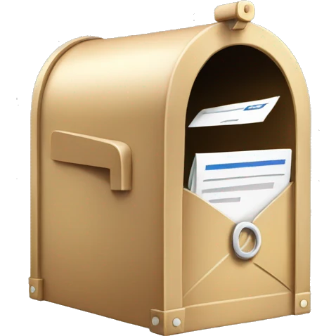 Mail box emoji