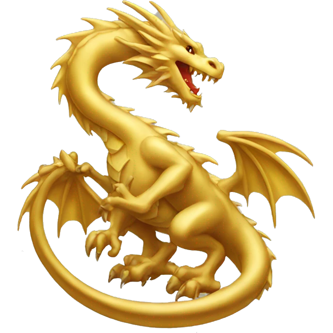 golden logo dragon emoji