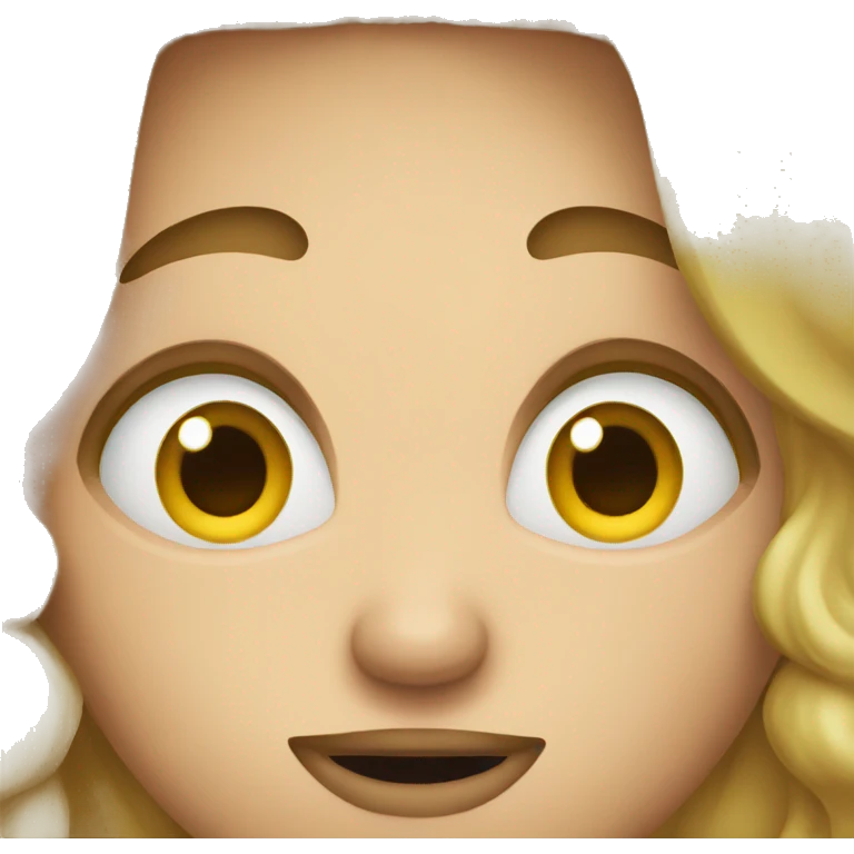 Someone saying nooo emoji