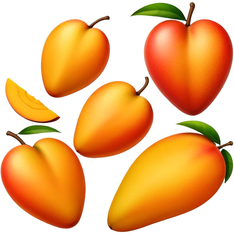 mango heart e emoji