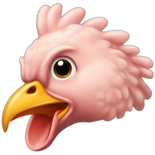 chicken meat emoji
