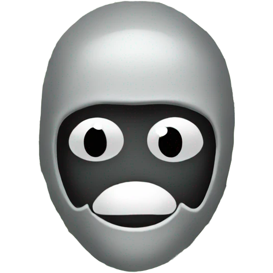 Black-Ghost money like halo around head emoji
