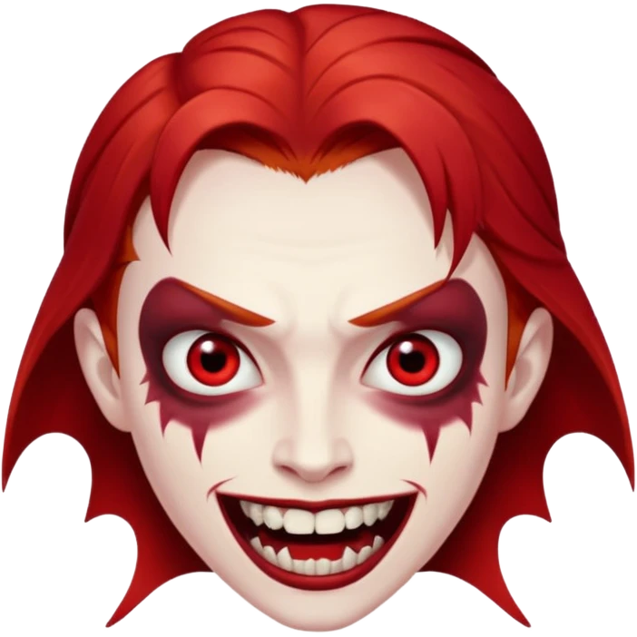 red vampire emoji