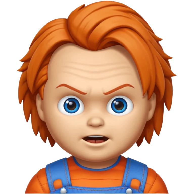 Un emojin de chuky emoji