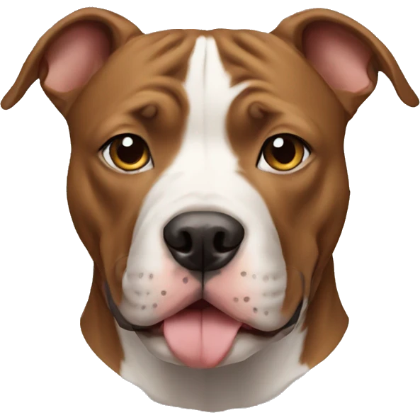 Dog pitbull  emoji