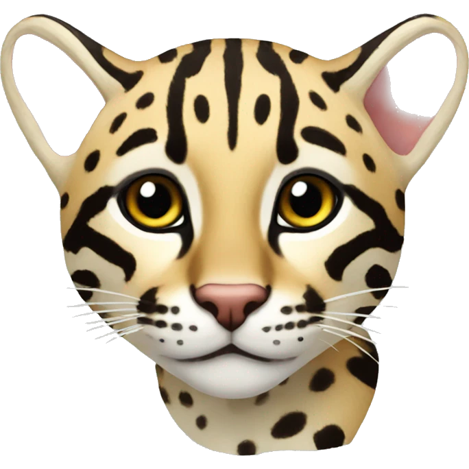 ocelot realistic emoji