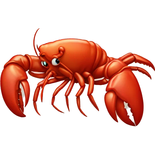 Sad lobster emoji