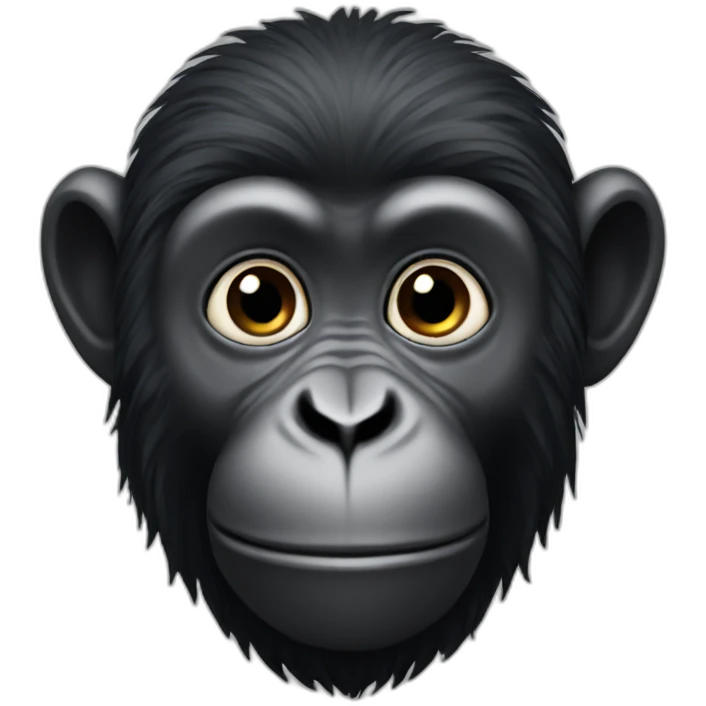 black monkey emoji