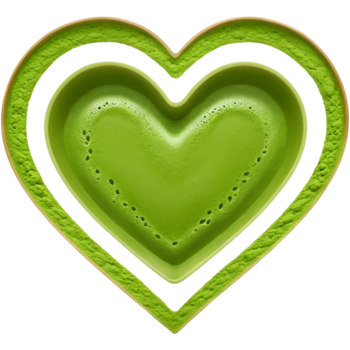 Heart matcha  emoji