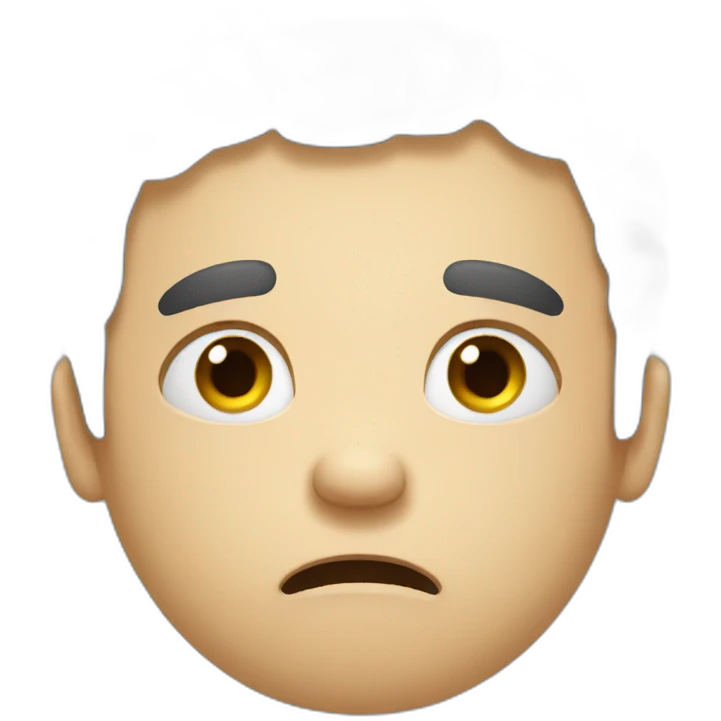 stressed emoji
