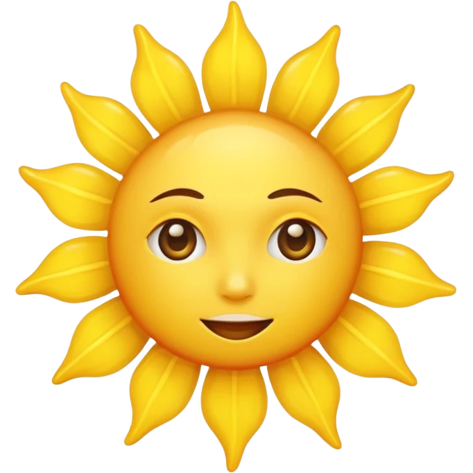 Sun emoji