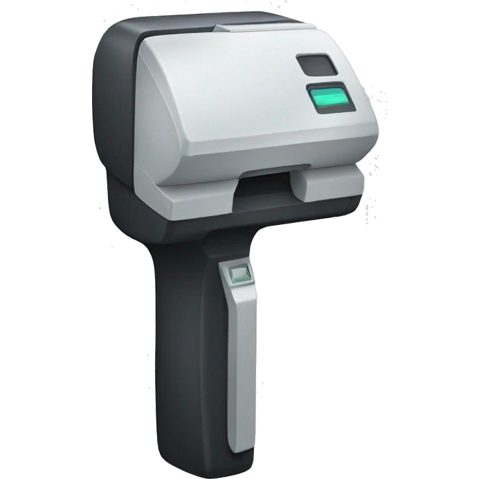 White scanner emoji