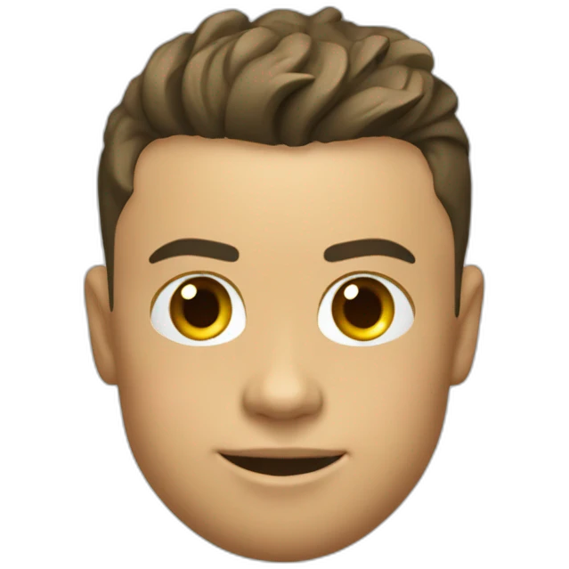 Ronaldo avec bollon d'or emoji