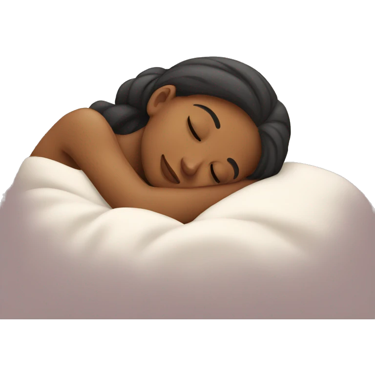 Girl sleeping emoji