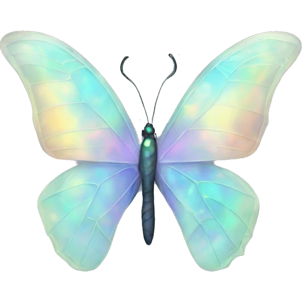 Opal butterfly  emoji