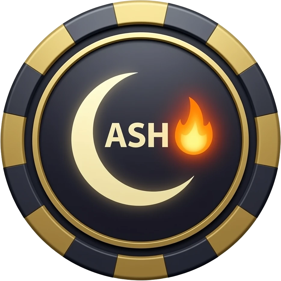 make it relastic more dont keep it simple make a dusk chip i a currecncy for a discord guild make it unqiue add guild emblem that is darkness and ember add branding ash and eclipse if it suits add small branding add it very small of ASH make it bit more like dusk emoji