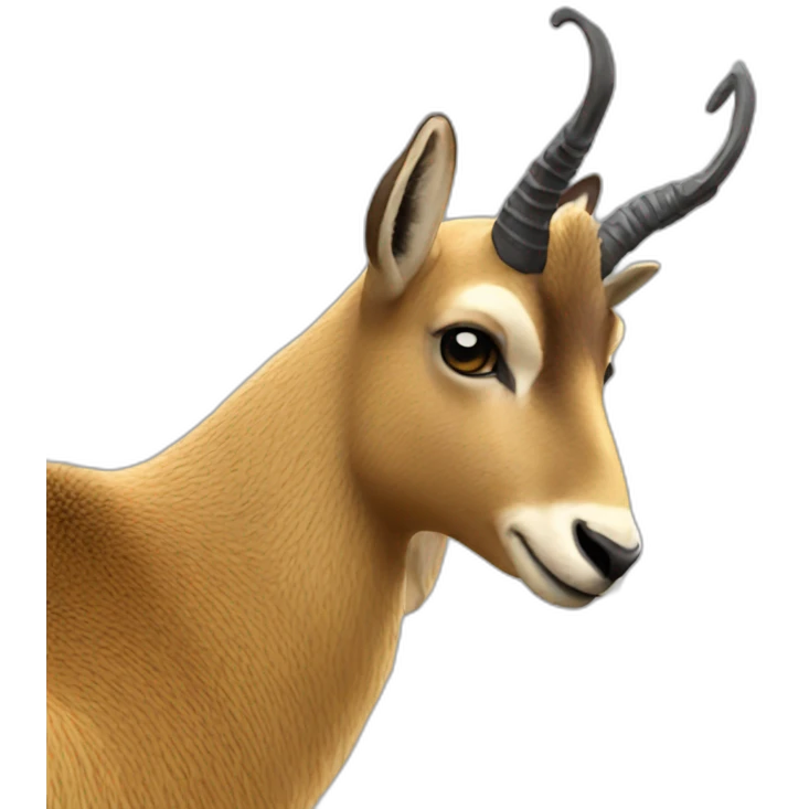 Chamois emoji