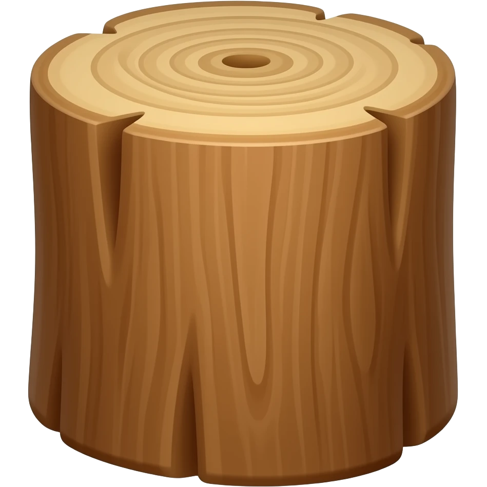 Wood emoji