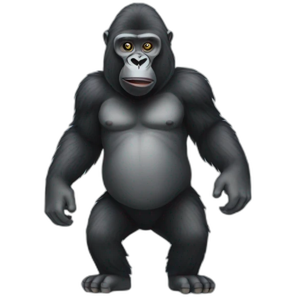 Gorilla emoji