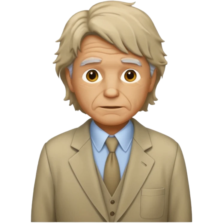 He was a straight-up goon. He was, like, baggy suit, his shirt was all wrinkly, his hair wasn’t combed. emoji