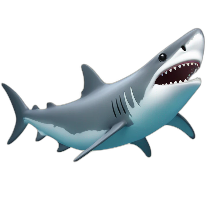 Un requin qui fume emoji