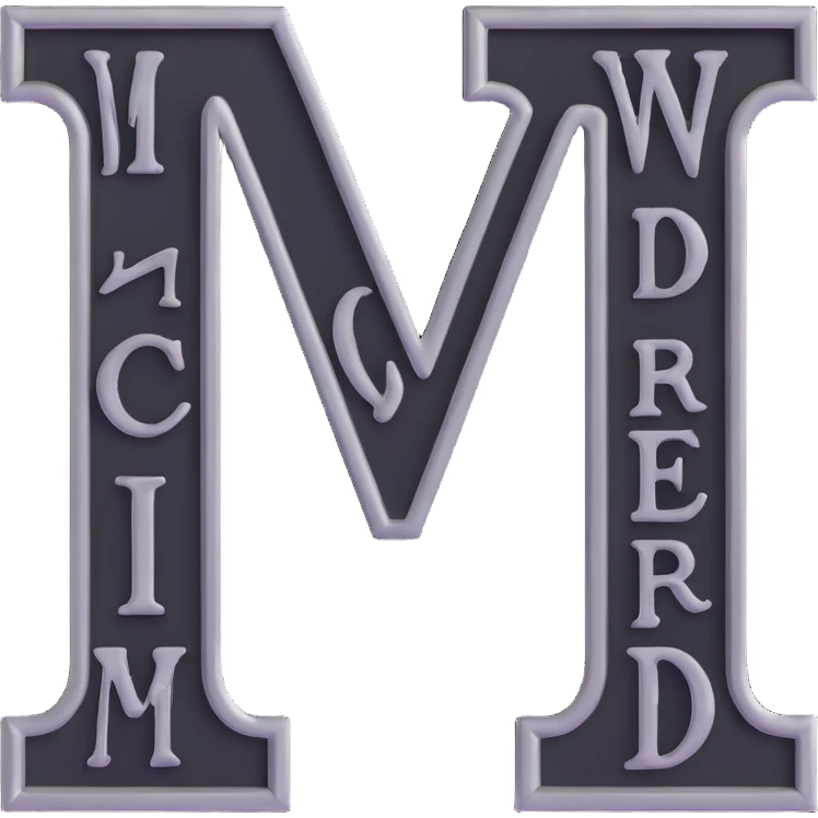 connected BLK letters in western font style with silver outline, old west typography, black letters with metallic silver border emoji