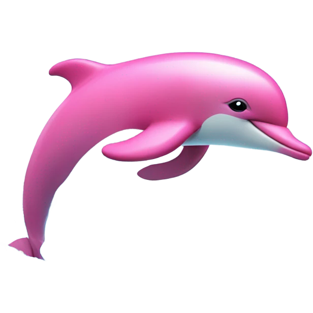 pink dolphin emoji