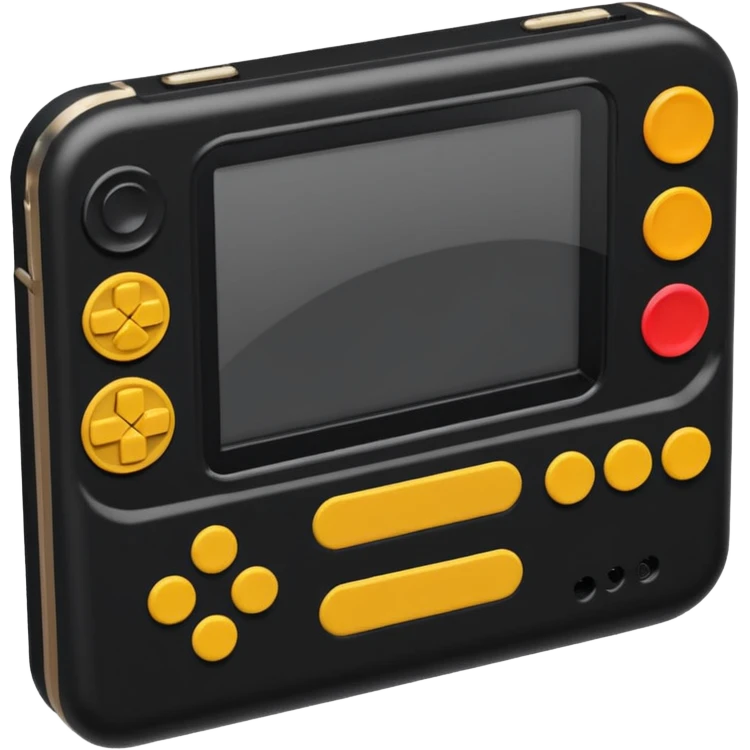 handheld console 1980s emoji