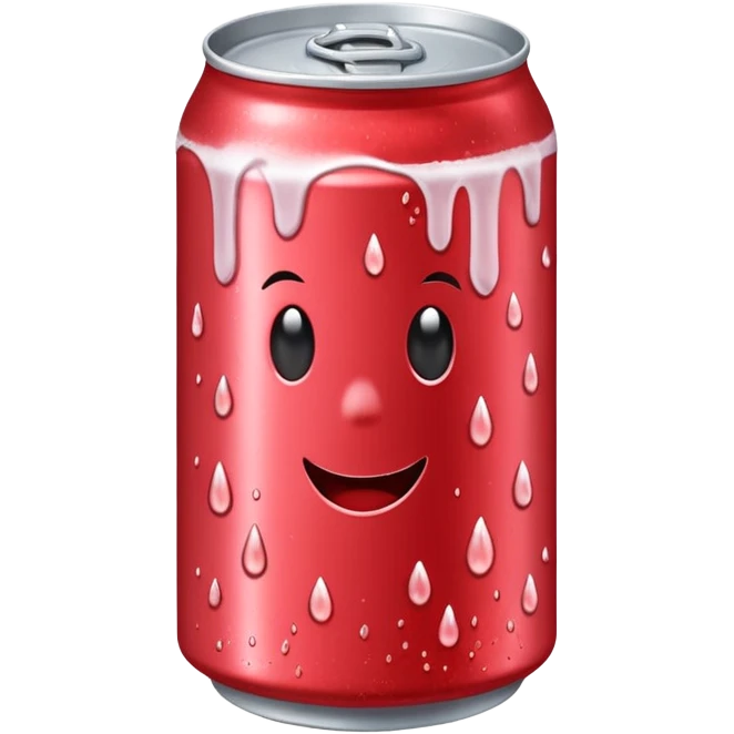 strawberry soda can emoji